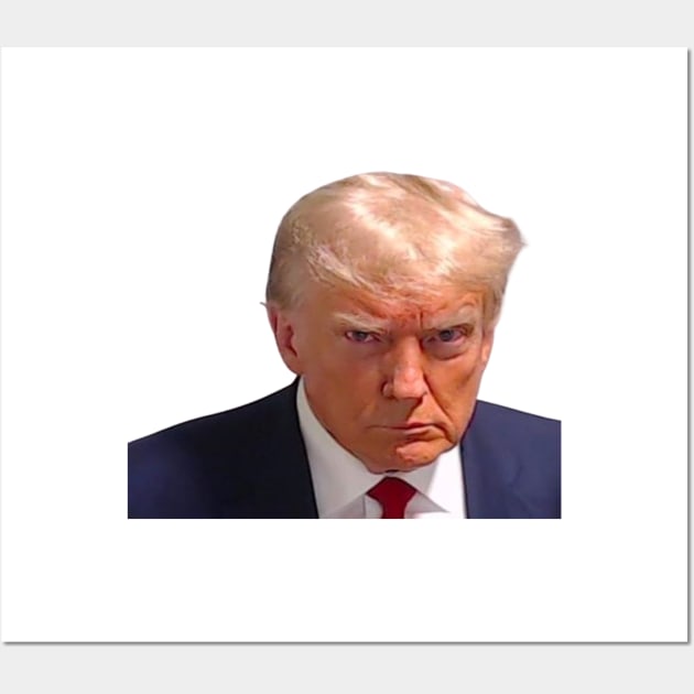 trump mugshot 2024 Wall Art by your best store